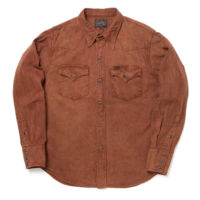 Amami Dorozome Mud Dyed Western Shirt - Tempo