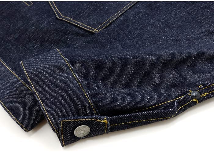 30th Aniv. Special - WWII Model 14.4oz Selvedge Denim Jacket - Non-Wash S2107XX - Tempo