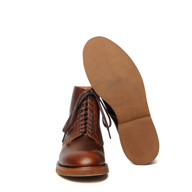Eric Service Boot in Shrink Golden Brown - Tempo