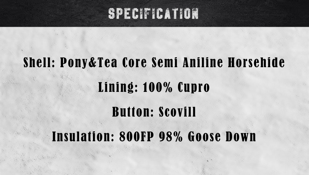Old Toy Vest (SC) Black - Pony & Tea-Core Horsehide - Tempo