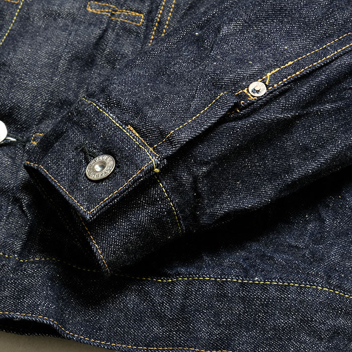 Natural Indigo Type II 14.5oz Selvedge Denim Jacket - OW (71949-XX) - Tempo