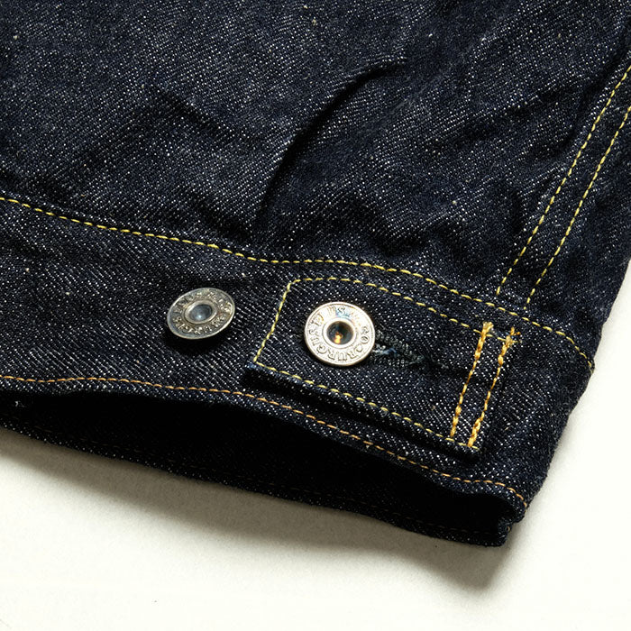 Natural Indigo Type II 14.5oz Selvedge Denim Jacket - OW (71949-XX) - Tempo