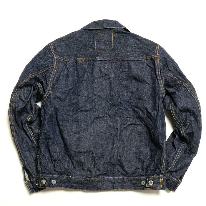 Natural Indigo Type II 14.5oz Selvedge Denim Jacket - OW (71949-XX) - Tempo