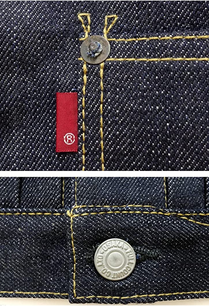 30th Aniv. Special - WWII Model 14.4oz Selvedge Denim Jacket - Non-Wash S2107XX - Tempo