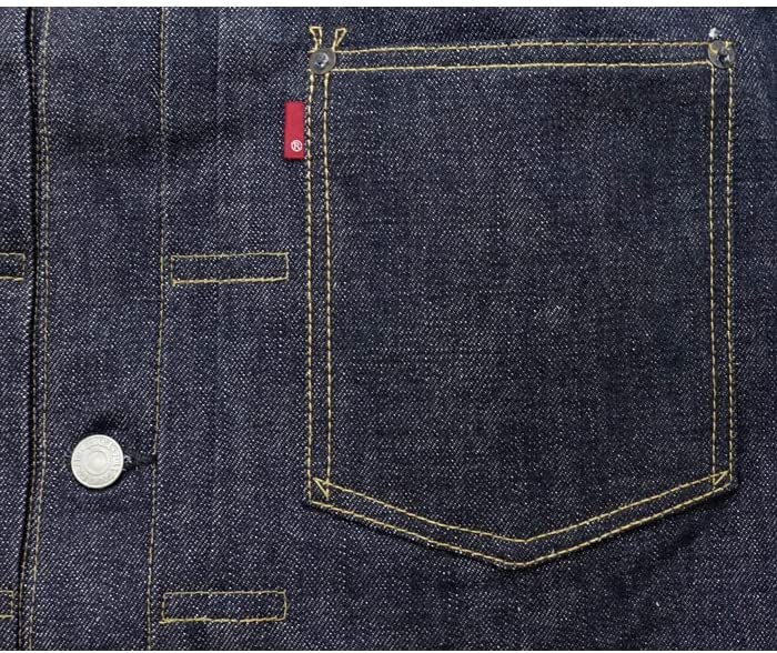 30th Aniv. Special - WWII Model 14.4oz Selvedge Denim Jacket - Non-Wash S2107XX - Tempo