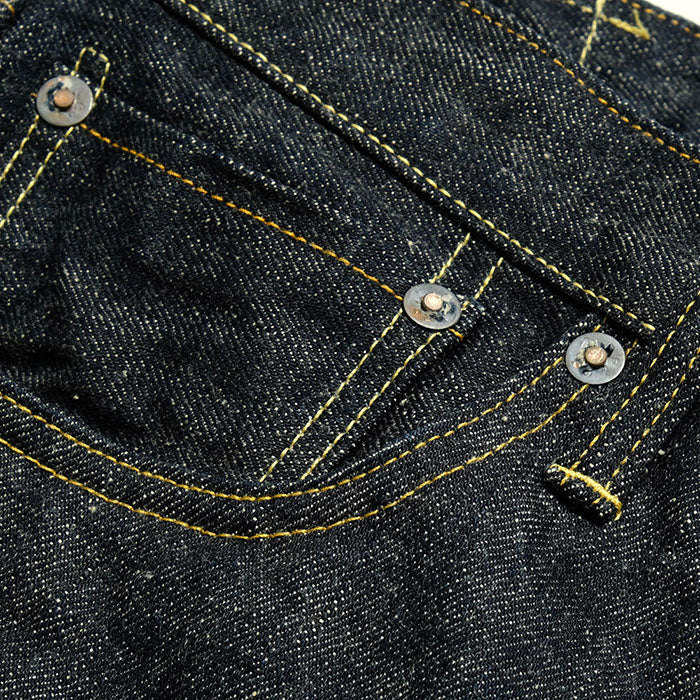 Natural Indigo 14.5oz  Selvedge Jeans 1955 XX Model - Narrow Straight - OW (955-XX) - Tempo