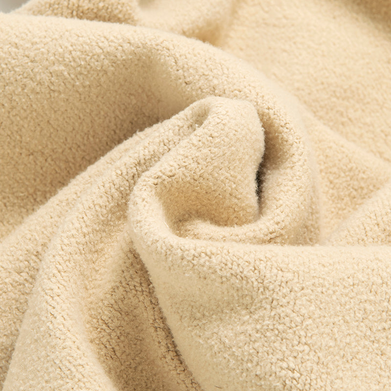 Suvin-Gold Tsuriami Loopwheel Sweatshirt in Heather Black - Tempo