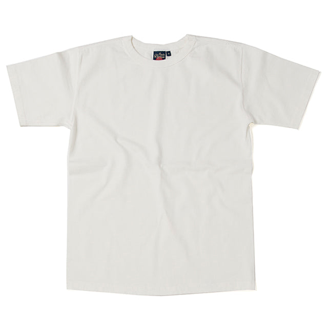Tsuri-Ami Loop Wheel Zip Pack Tee in White - Tempo