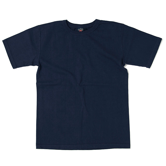 Tsuri-Ami Loop Wheel Zip Pack T-Shirt in Navy