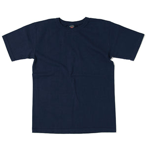 Tsuri-Ami Loop Wheel Zip Pack T-Shirt in Navy