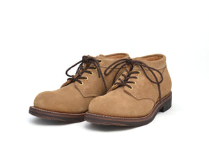 COUPEN Mid-Cut Boot in Nakamura-sen Nosuke Shoten Special Suede Dark Beige - Tempo