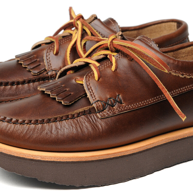 Blucher Rocker with Kiltie in Golden Brown - Tempo