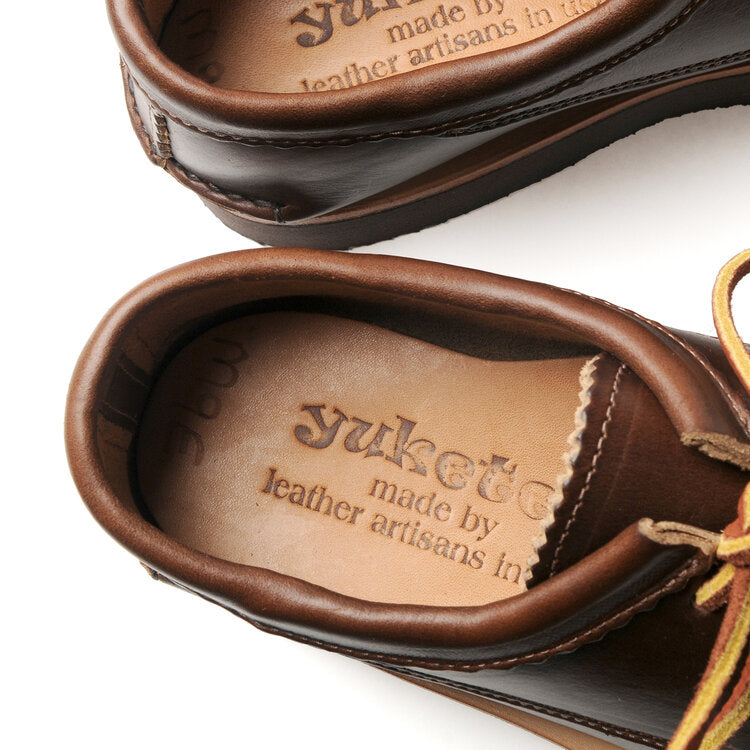 Blucher Rocker with Kiltie in Golden Brown - Tempo