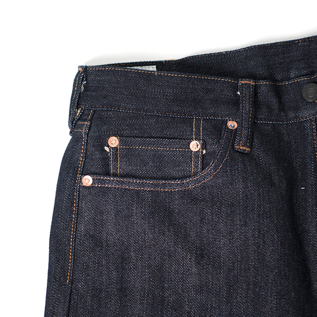 Suvin Gold Jeans - High Rise Tapered - One Wash