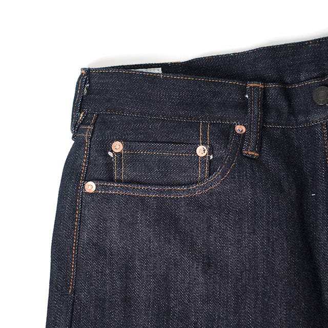 Suvin Gold Jeans - High Rise Tapered - One Wash - Tempo