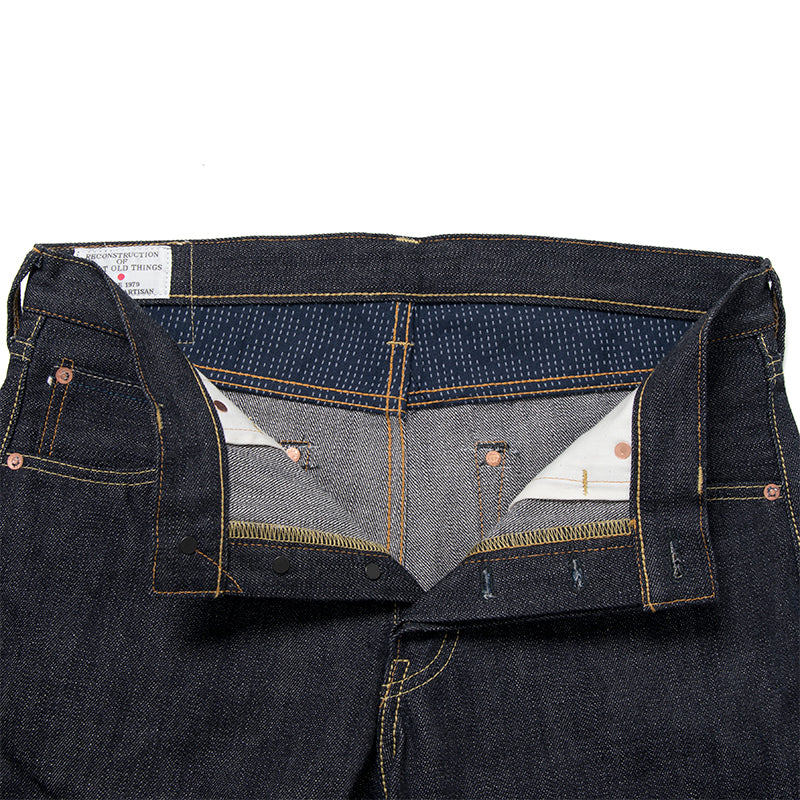 Mt. Fuji Yamagata Sashiko G3 14oz. Selvedge Denim- Relaxed Tapered - OW - Tempo