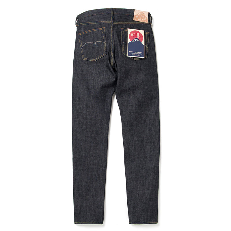 Mt. Fuji Yamagata Sashiko G3 14oz. Selvedge Denim- Relaxed Tapered - OW - Tempo