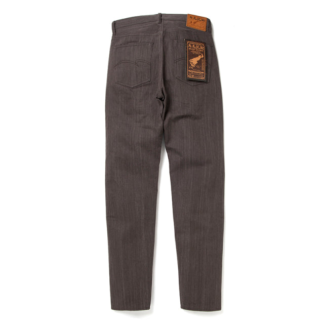 Amami Dorozome Mud Dyed High Rise Tapered 14oz Selvedge Jeans - OW - Tempo