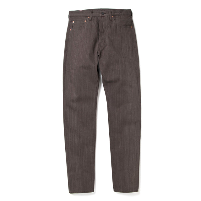 Amami Dorozome Mud Dyed High Rise Tapered 14oz Selvedge Jeans - OW - Tempo