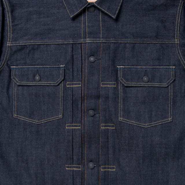 Mt Fuji 14oz Selvedge G3 Denim Jacket - Tempo