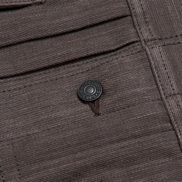 Amami Dorozome Mud Dyed Type II Selvedge 14oz Denim Jacket - OW - Tempo