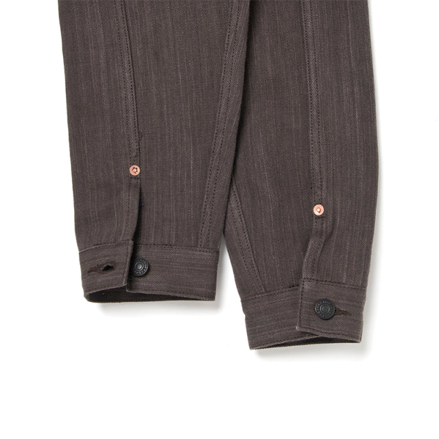 Amami Dorozome Mud Dyed Type II Selvedge 14oz Denim Jacket - OW - Tempo