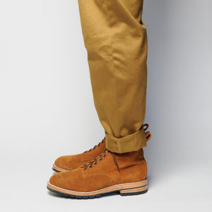 Eric Service Boot in Golden Brown Suede
