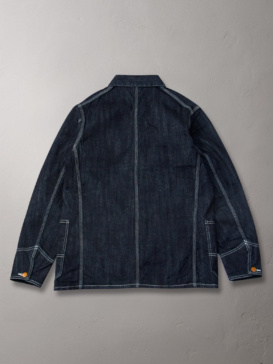 10oz Selvedge Indigo Denim Coverall FN-OJ-DC001 - Tempo
