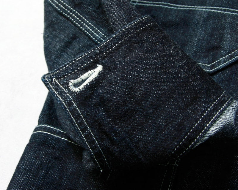 10oz Selvedge Indigo Denim Coverall FN-OJ-DC001 - Tempo