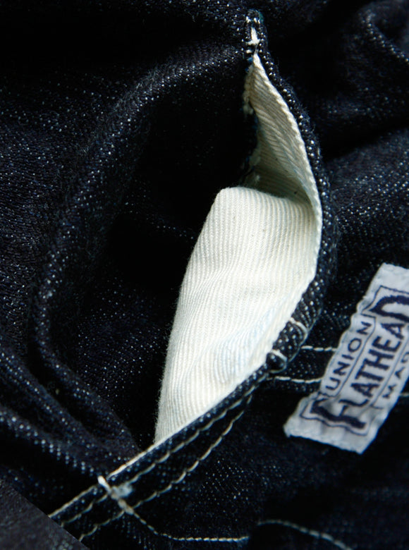 10oz Selvedge Indigo Denim Coverall FN-OJ-DC001 - Tempo