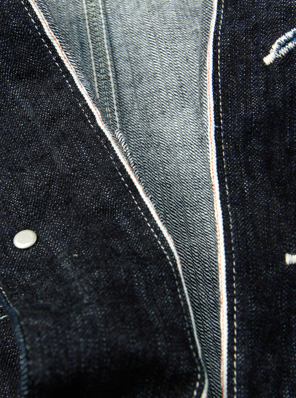 10oz Selvedge Indigo Denim Coverall FN-OJ-DC001 - Tempo