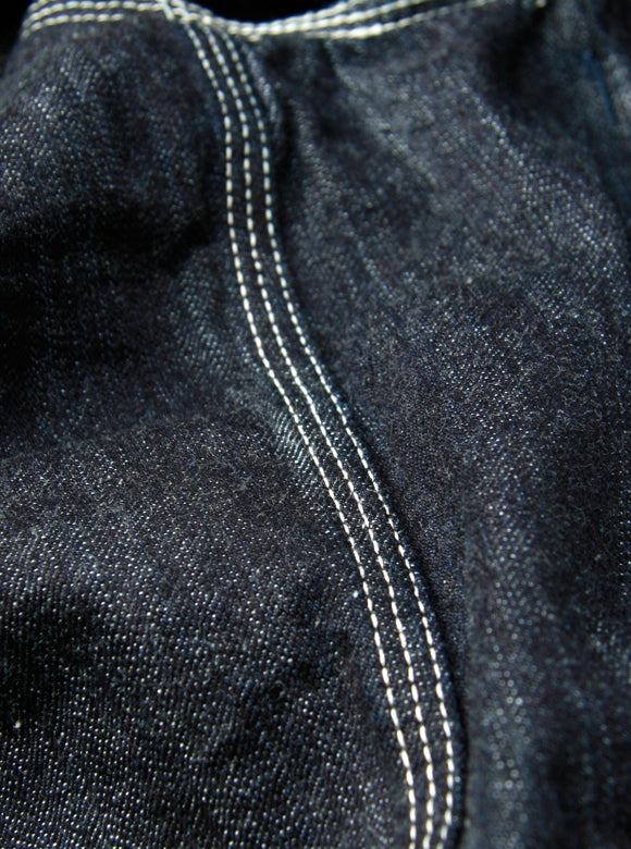 10oz Selvedge Indigo Denim Coverall FN-OJ-DC001 - Tempo