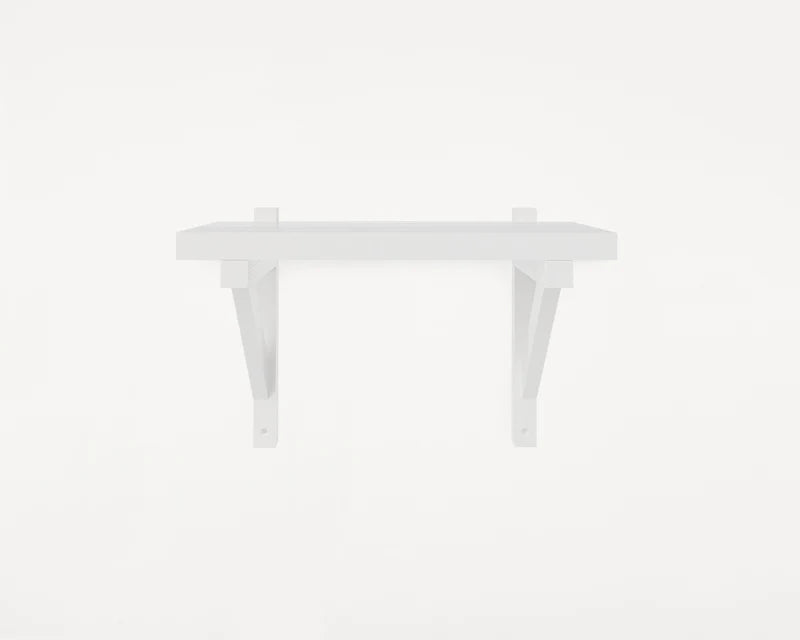 BRACKET SHELF | WARM BROWN PINE OR BASE WHITE | SMALL - Tempo