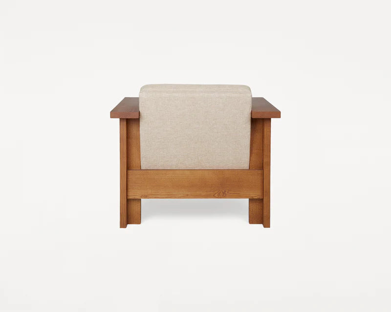 SYMMETRY CHAIR | ASH WOOD / OAT FABRIC - Tempo