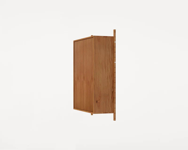 SHELF LIBRARY LARGE CABINET SECTION | NATURAL OAK | H1148 / W80