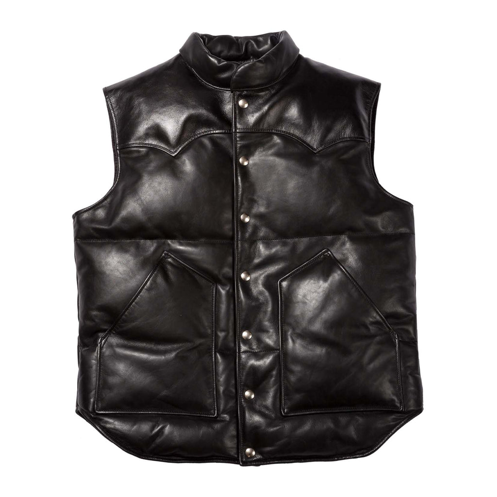 Old Toy Vest (SC) Black - Pony & Tea-Core Horsehide - Tempo