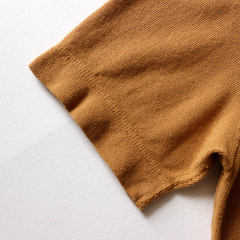 Rib Knit Short-Sleeve Boatneck in Antique Black - Tempo