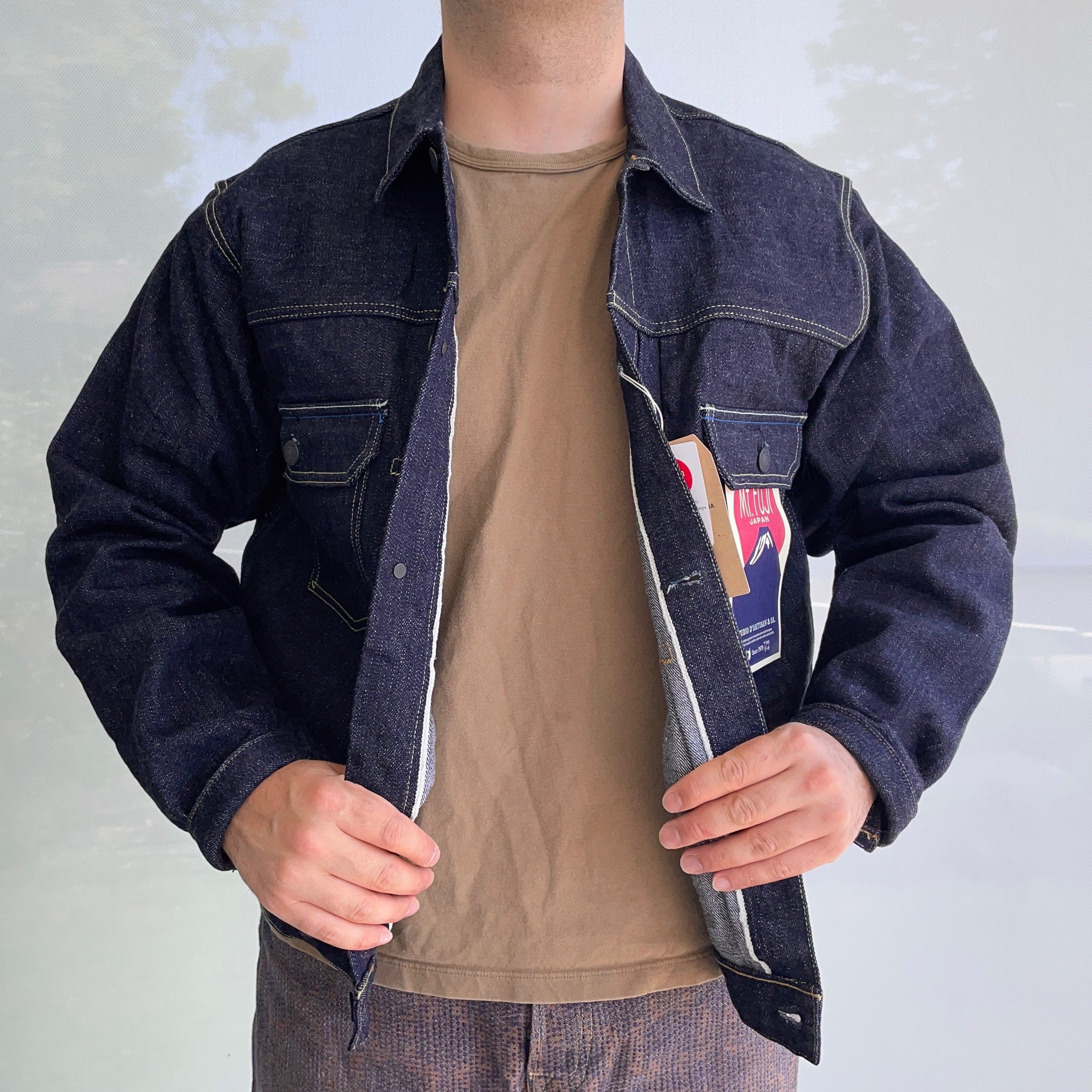 Mt Fuji 14oz Selvedge G3 Denim Jacket - Tempo