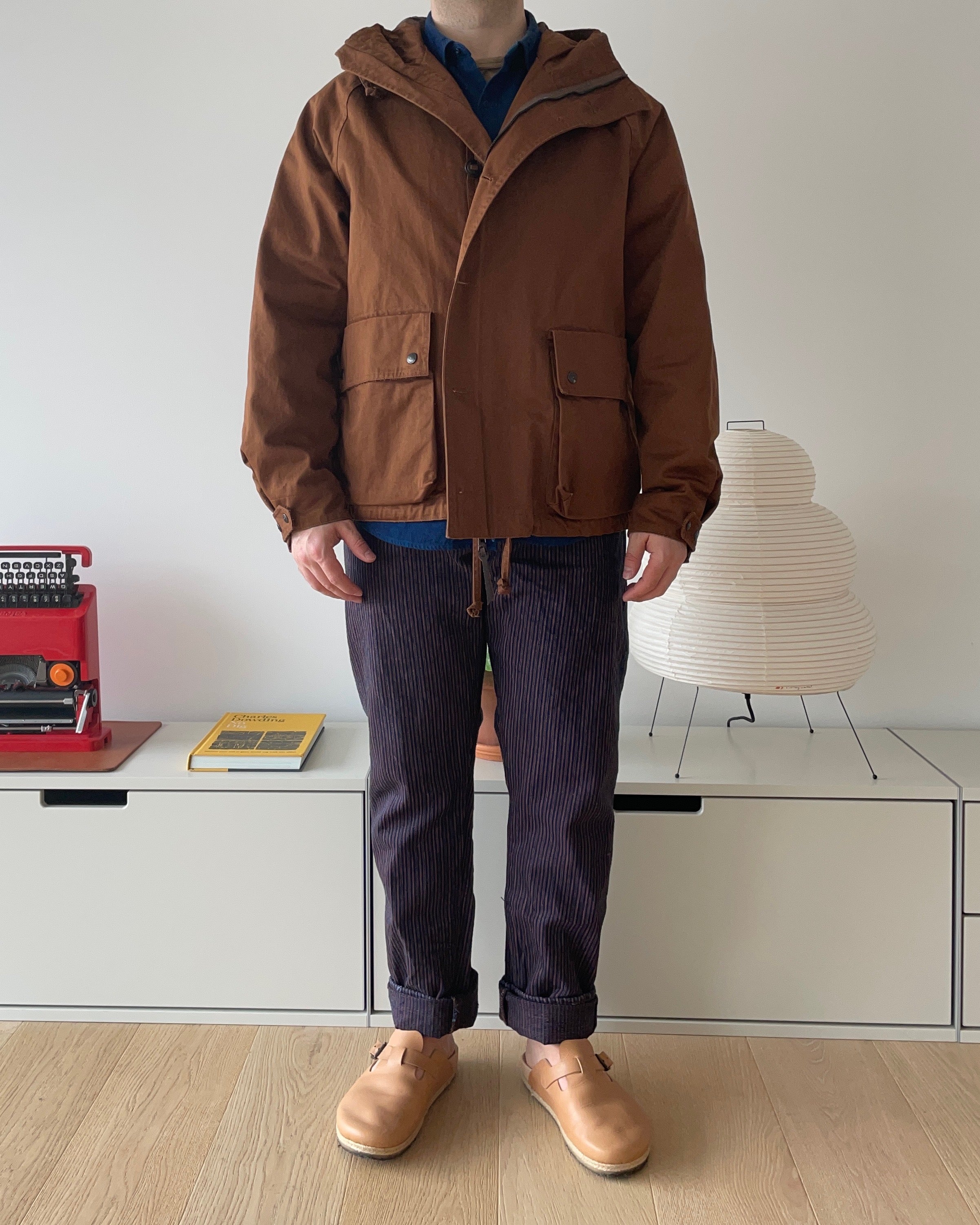 Backsatin - Design Store Weather TEMPO – Tempo Foul EASTLOGUE in Parka Brown