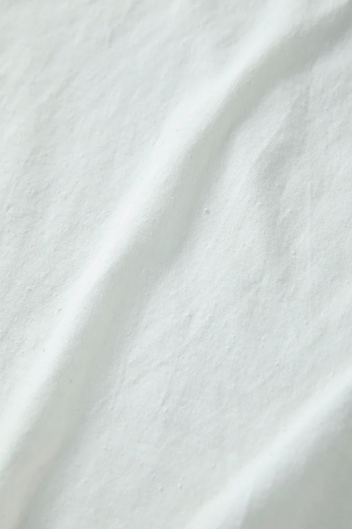 Tube Tee Crew Neck in Off White - Tempo