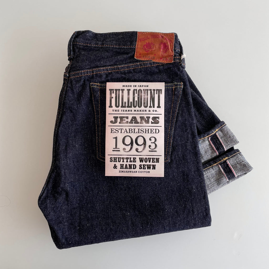 Slim Straight 15.5oz Super Rough Selvedge Denim - OW - 1108SR - Tempo