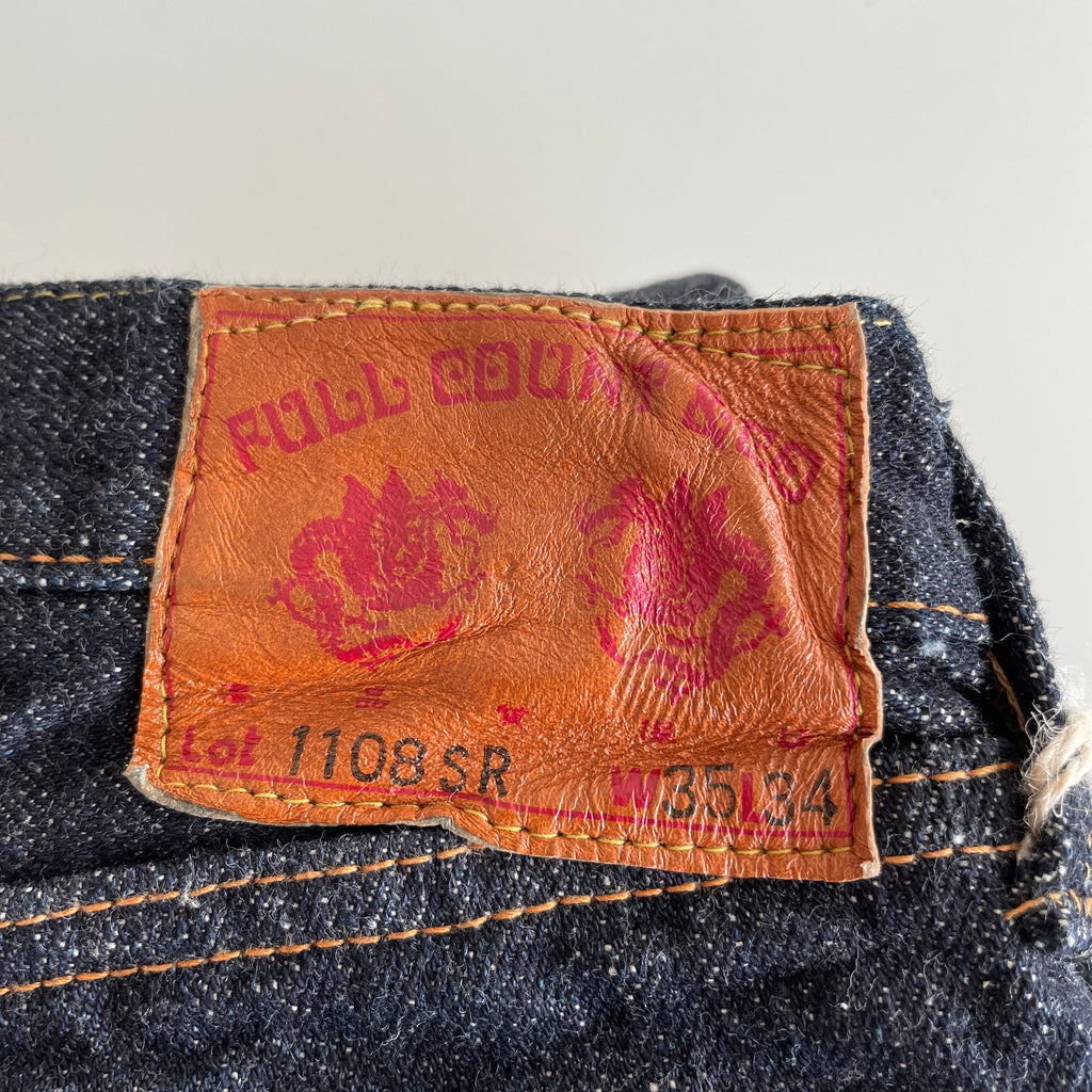 Slim Straight 15.5oz Super Rough Selvedge Denim - OW - 1108SR - Tempo