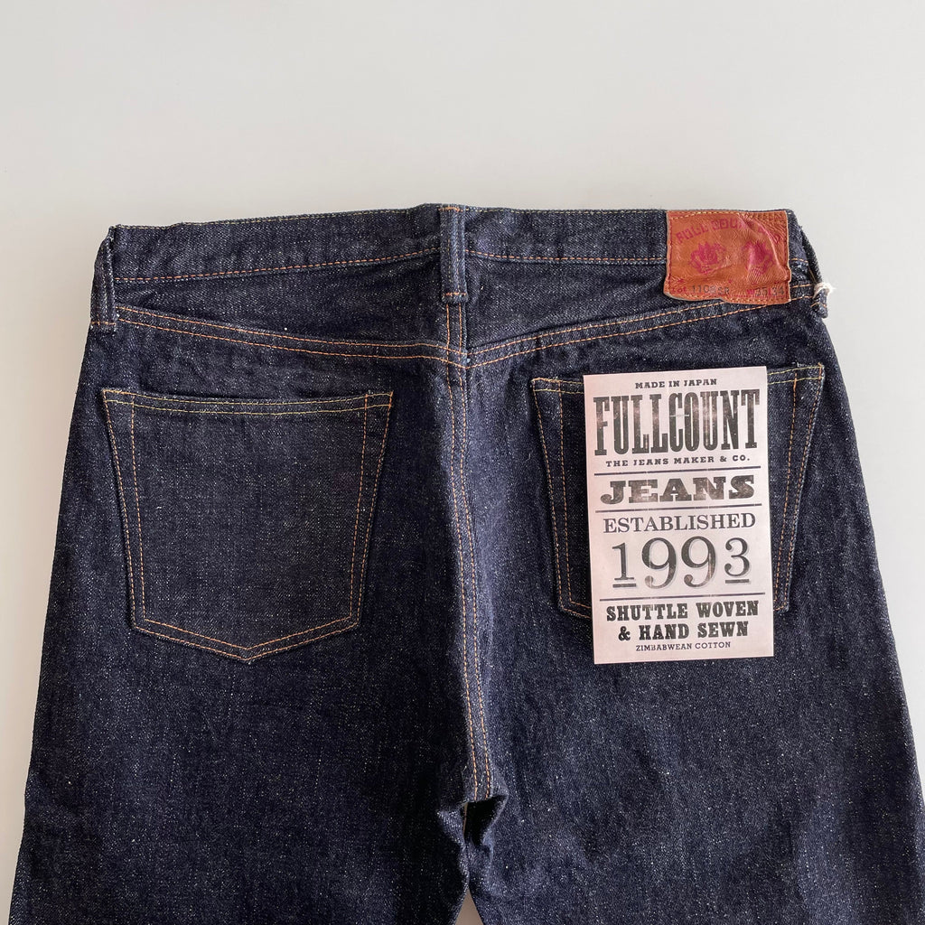 Slim Straight 15.5oz Super Rough Selvedge Denim - OW - 1108SR - Tempo