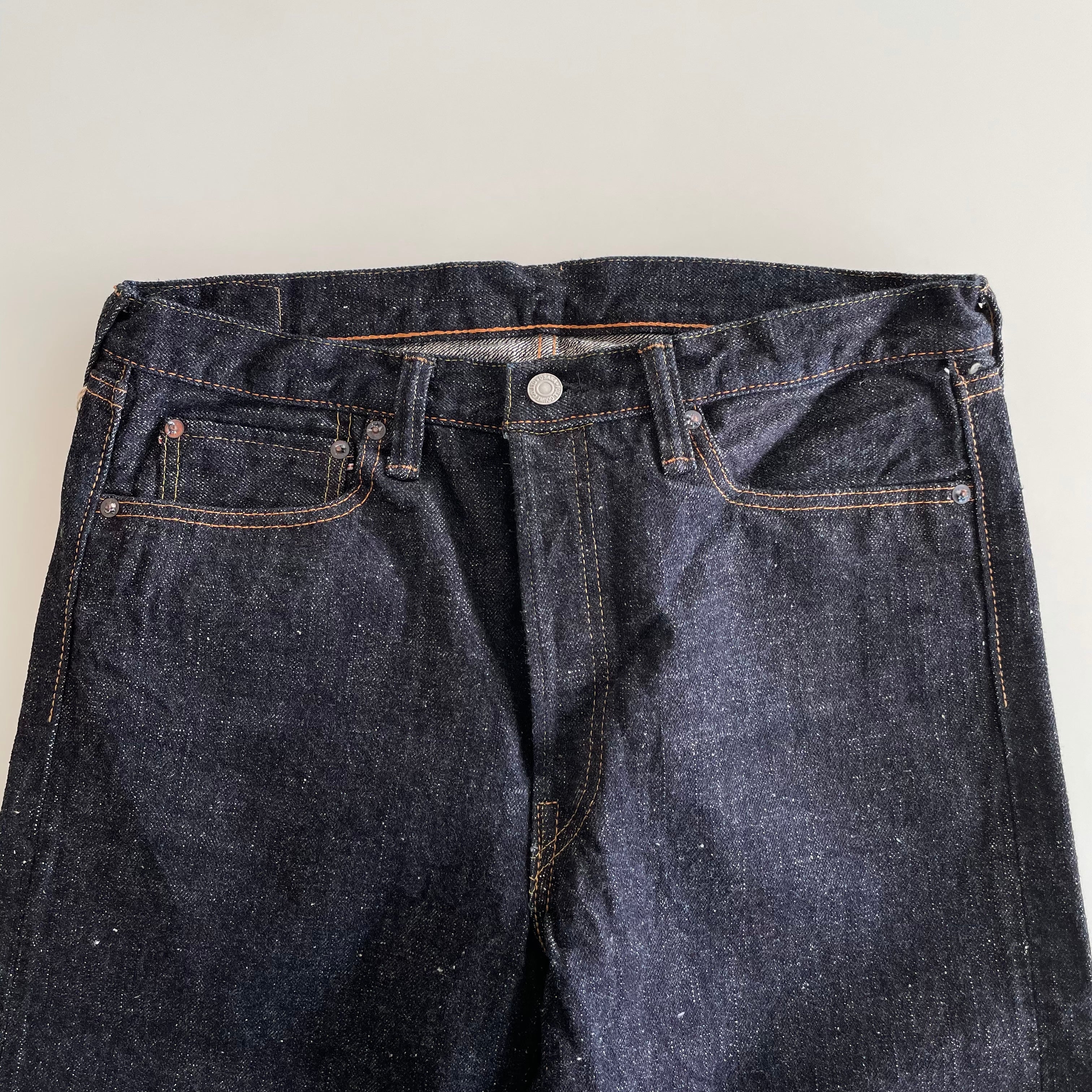 Slim Straight 15.5oz Super Rough Selvedge Denim - OW - 1108SR - Tempo