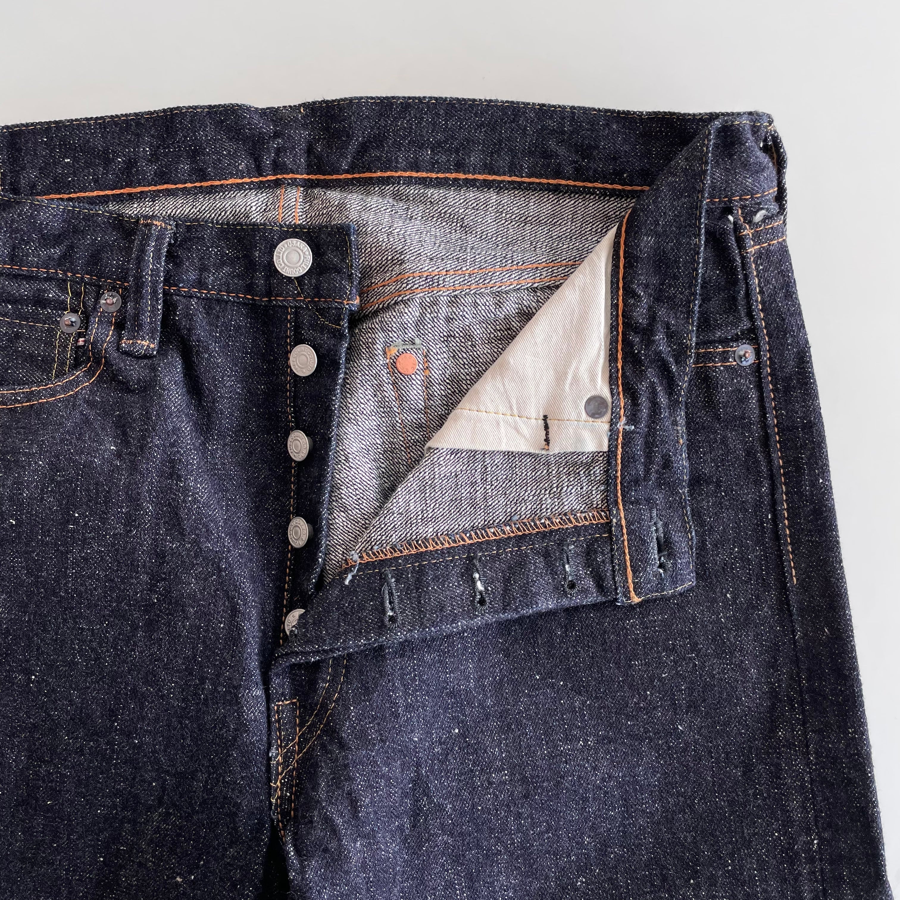 Slim Straight 15.5oz Super Rough Selvedge Denim - OW - 1108SR - Tempo