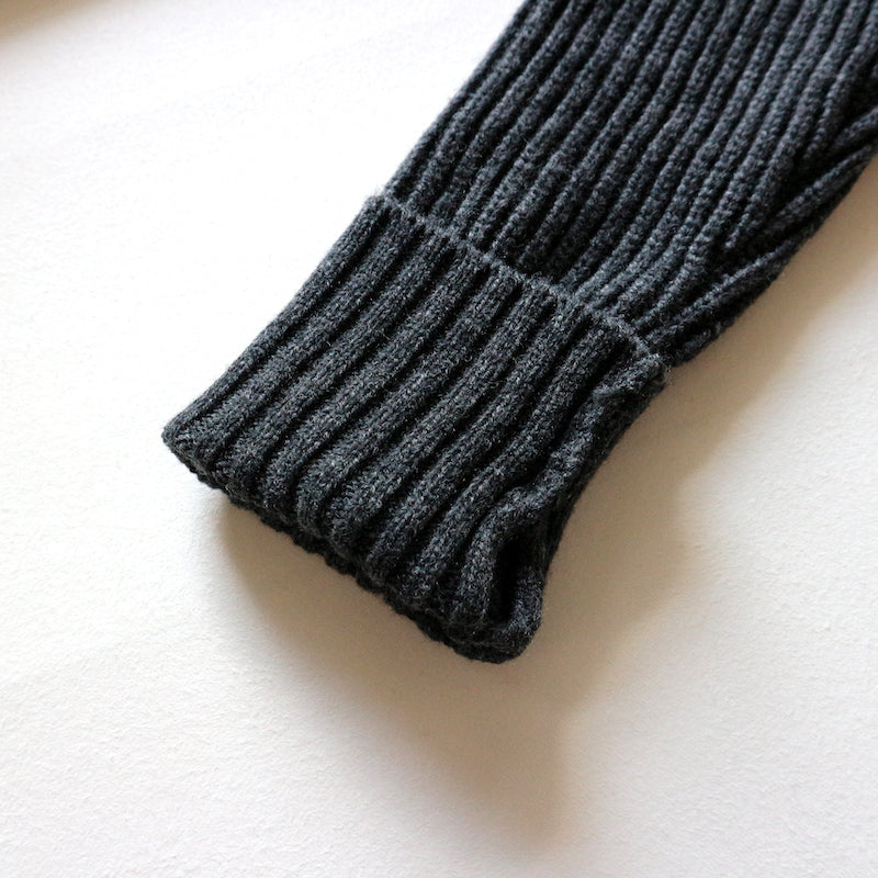 Merino Super Lamb British Turtleneck Sweater in Ruby Brown - Tempo