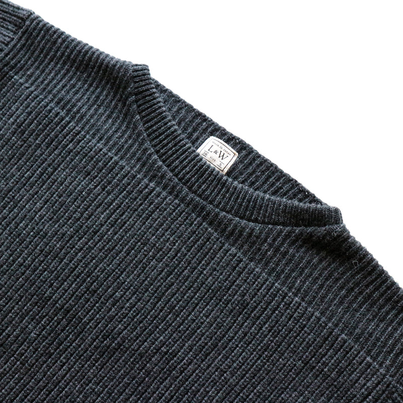 Merino Super Lamb British Classic Boatneck Sweater in Ruby Brown - Tempo