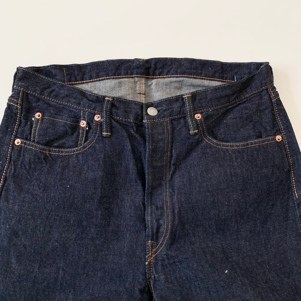 13.7oz 1953 Loose Straight Selvedge Denim - OW - 0105W - Tempo