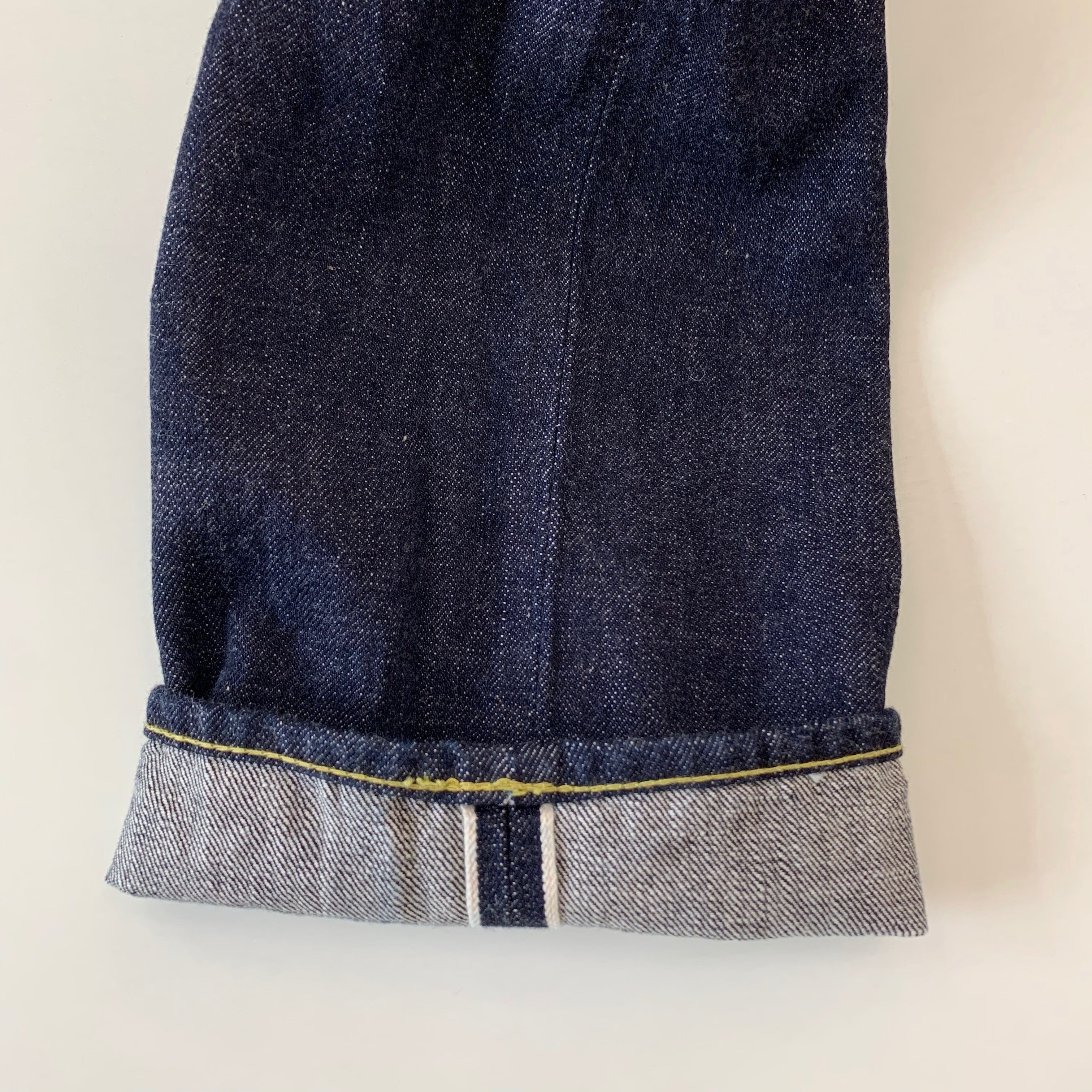 13.7oz 1953 Loose Straight Selvedge Denim - OW - 0105W - Tempo