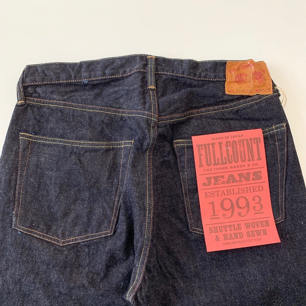 Tapered 15.5oz Heavy Selvedge Denim - OW - 1110XX - Tempo